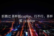 折腾过 茶杯狐cupfox，行不行，茶杯狐 - cupfox