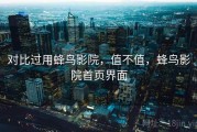 对比过用蜂鸟影院，值不值，蜂鸟影院首页界面