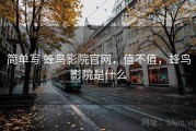 简单写 蜂鸟影院官网，值不值，蜂鸟影院是什么